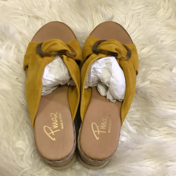 Pinaz Suede Slide Espadrilles - Picture 4 of 7
